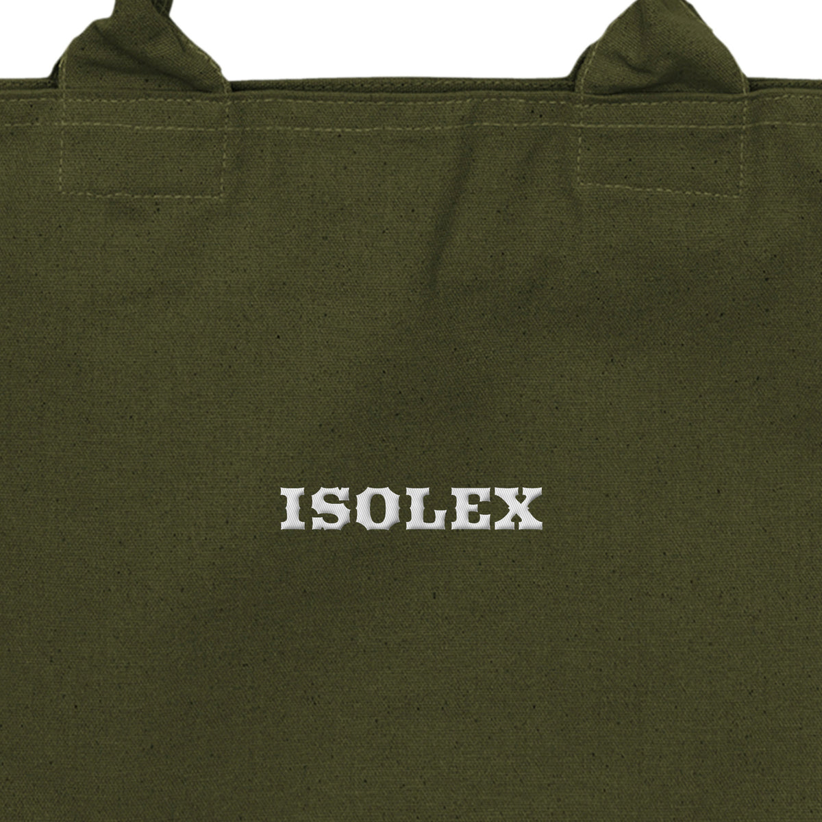 ISOLEX ヘヴィー キャンバス ジップトートバッグ od image