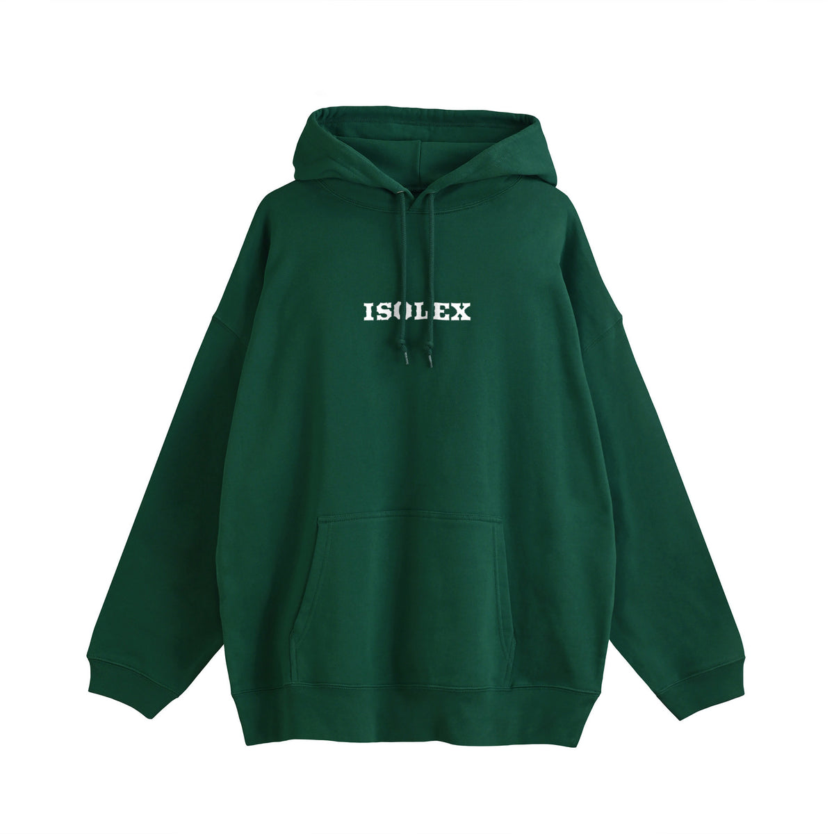 ISOLEX ビッグシルエット裏パイルPOパーカー green image