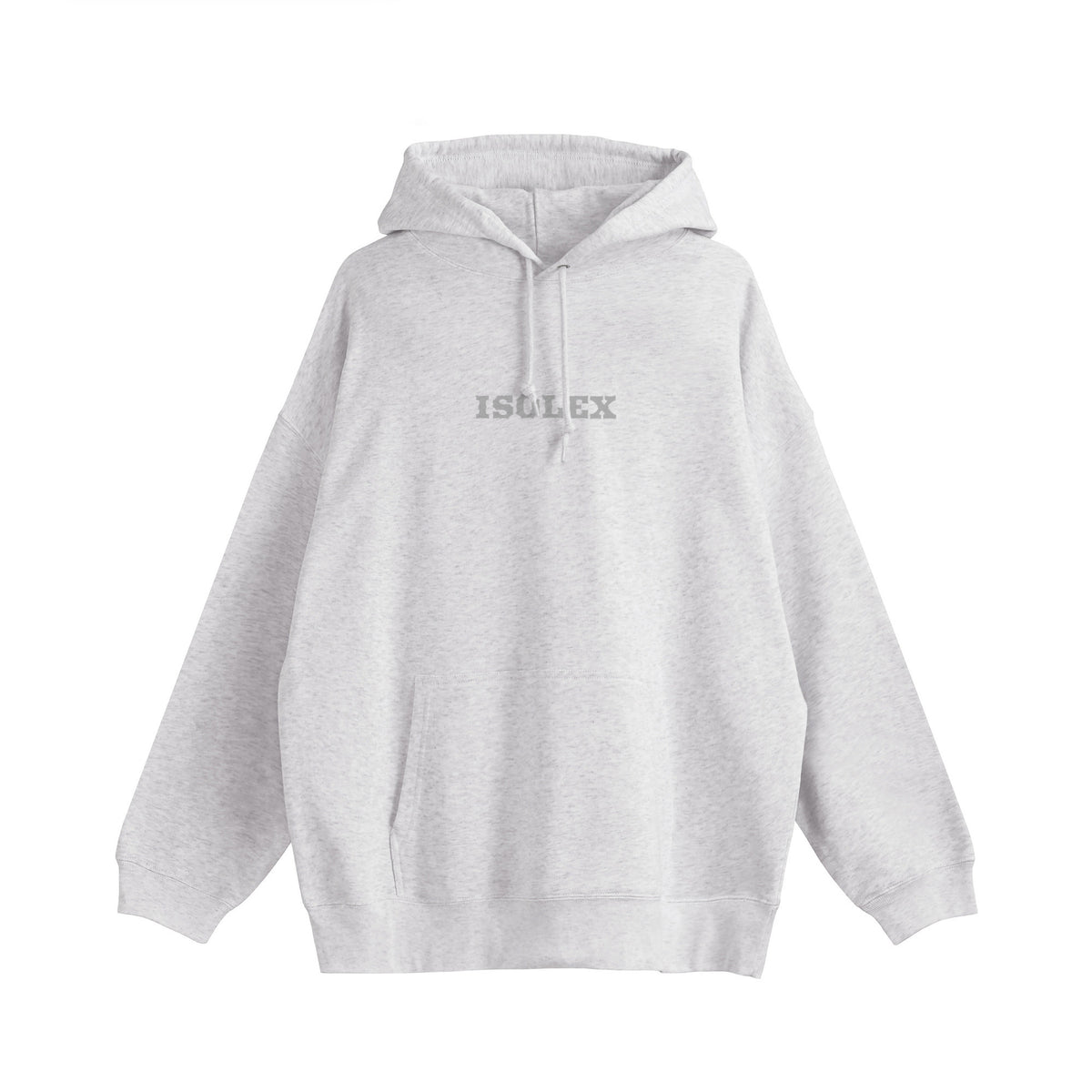 ISOLEX ビッグシルエット裏パイルPOパーカー gray image