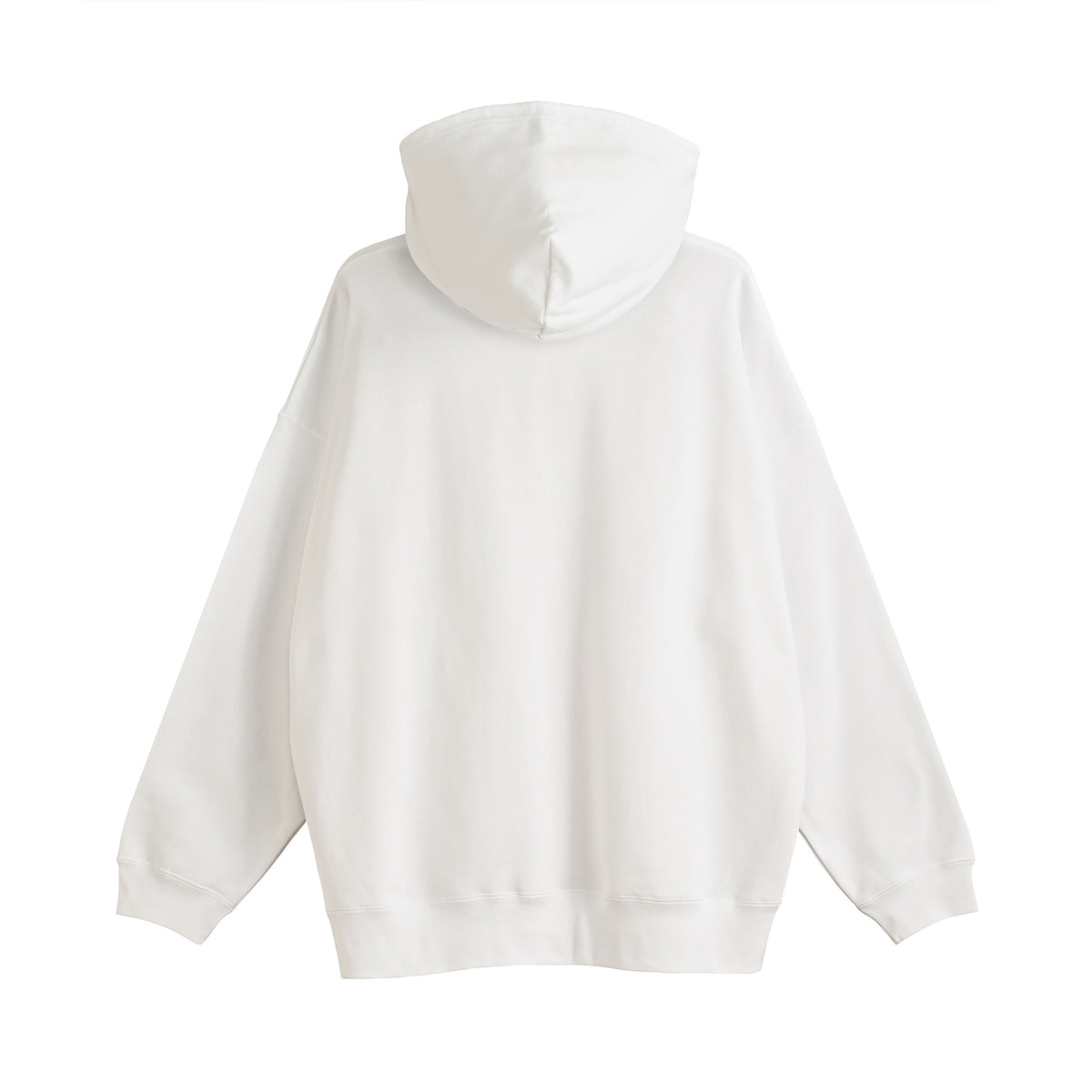 ISOLEX ビッグシルエット裏パイルPOパーカー white image