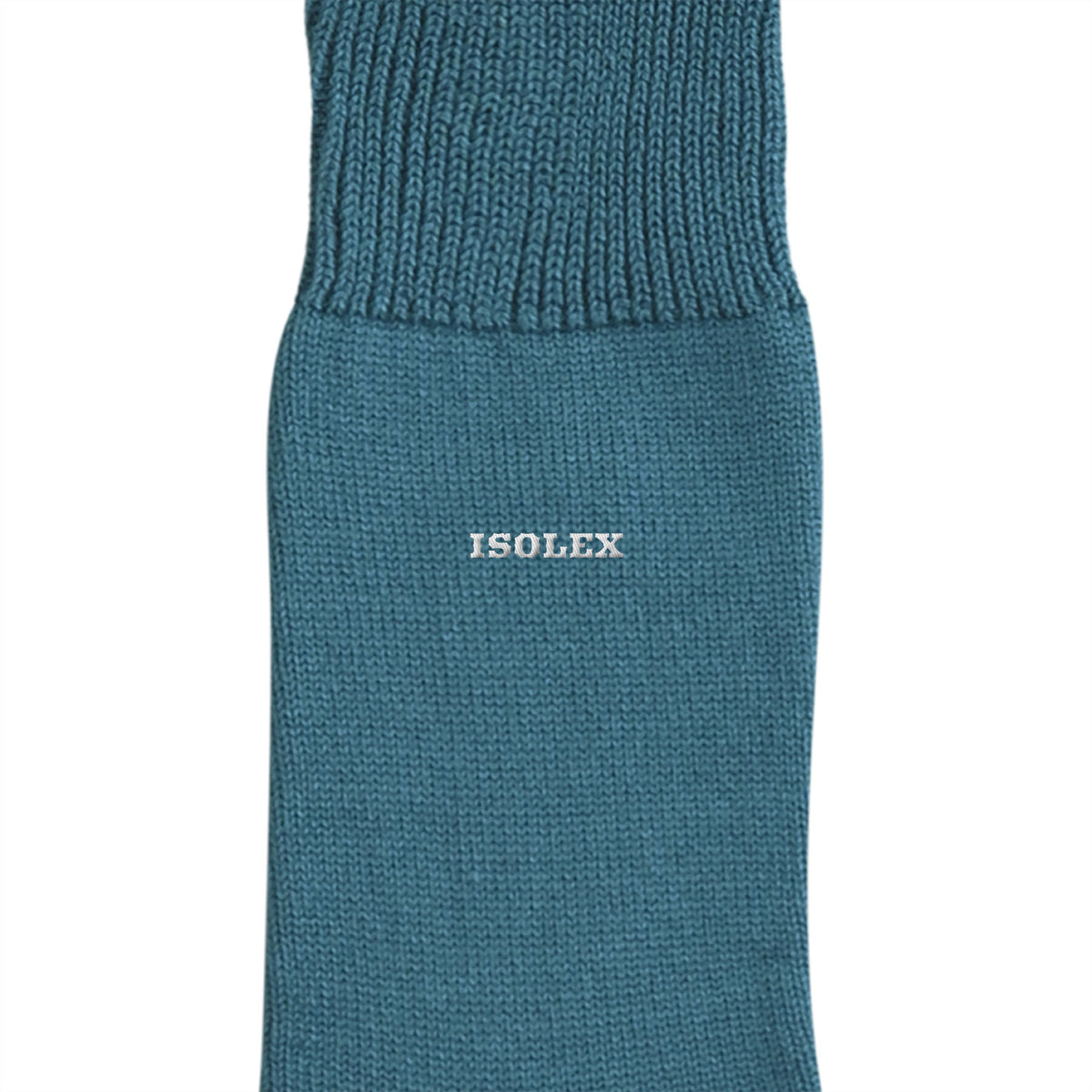 ISOLEX カラークルーソックス blue image
