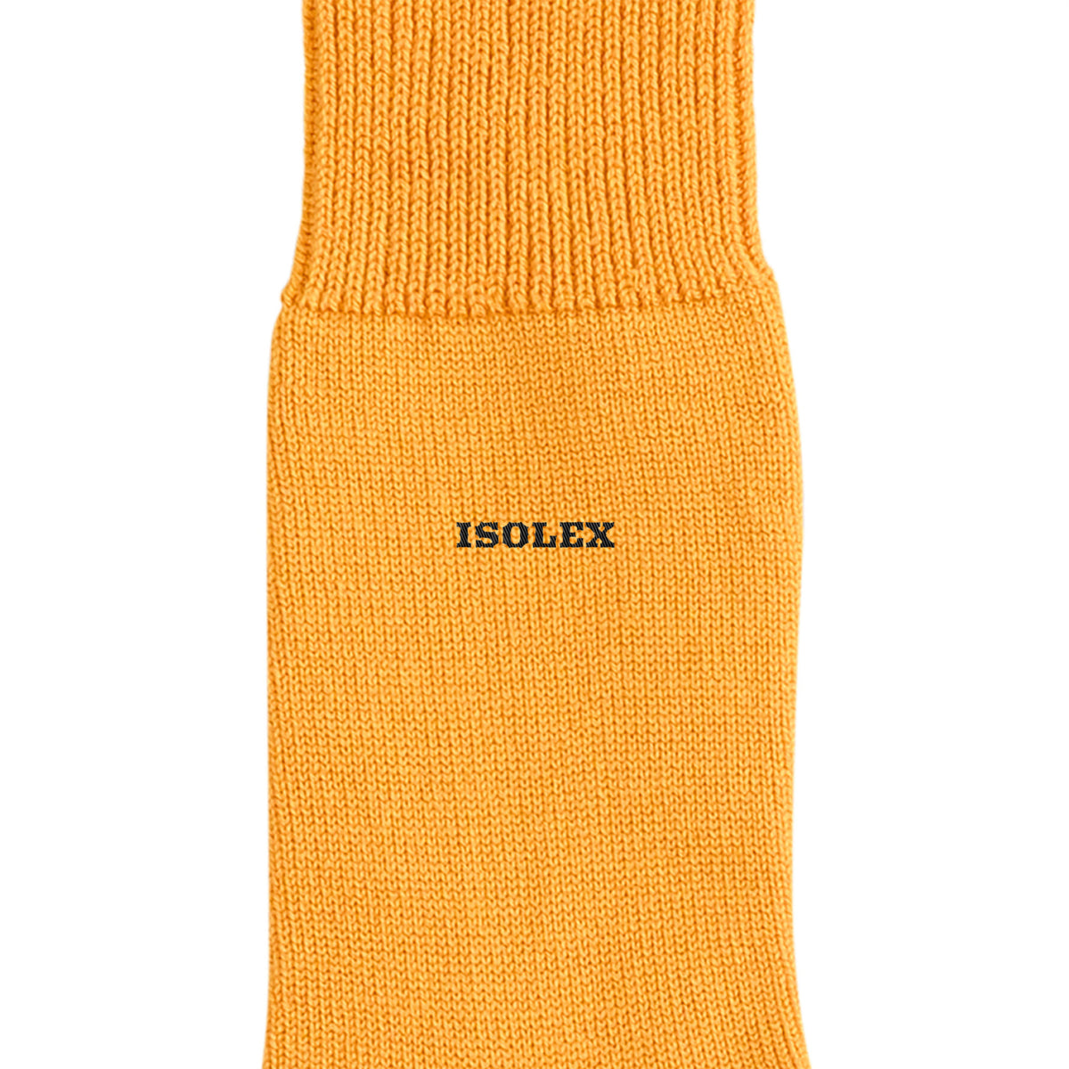 ISOLEX カラークルーソックス yellow image