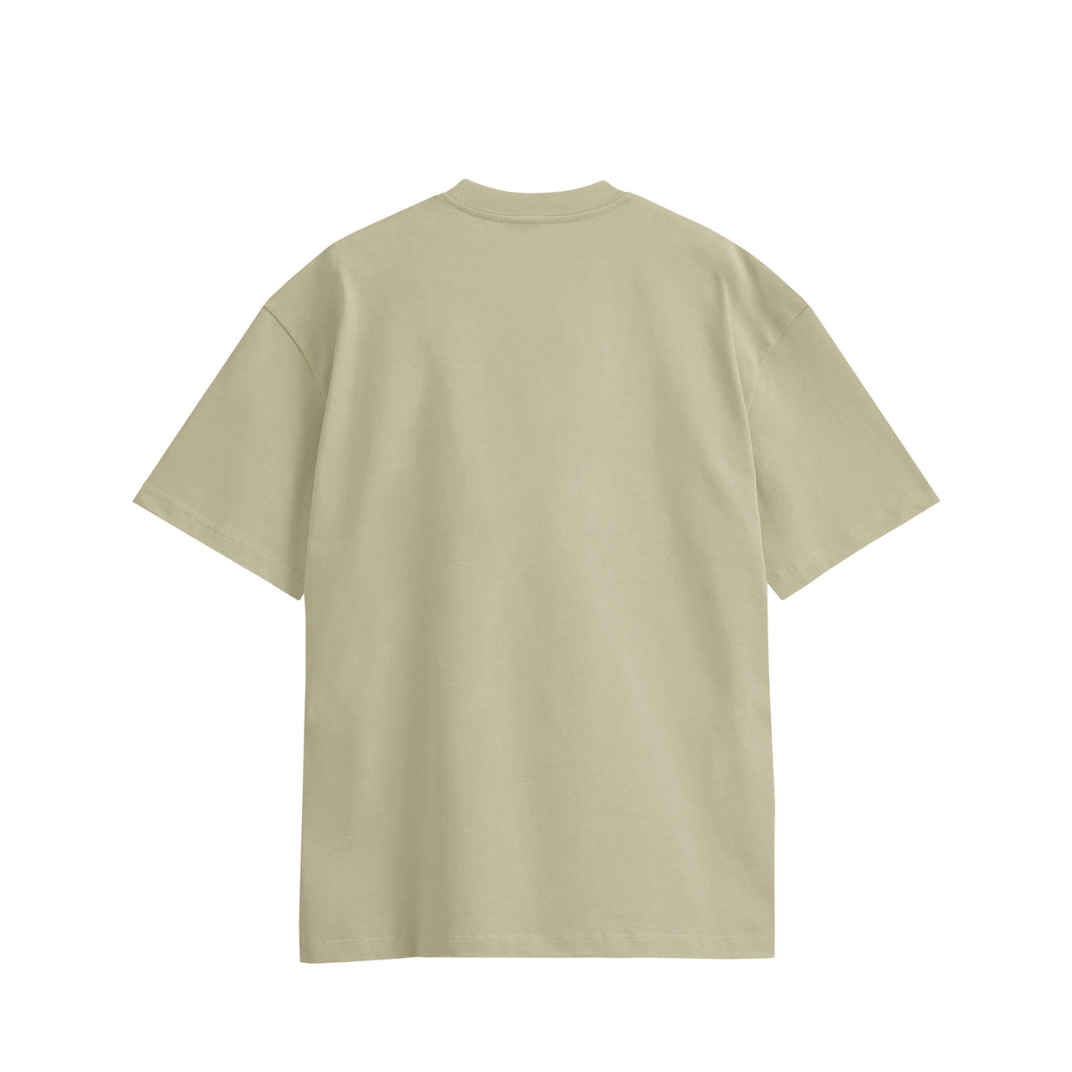 ISOLEX オーバーサイズ コットンTシャツ beige image