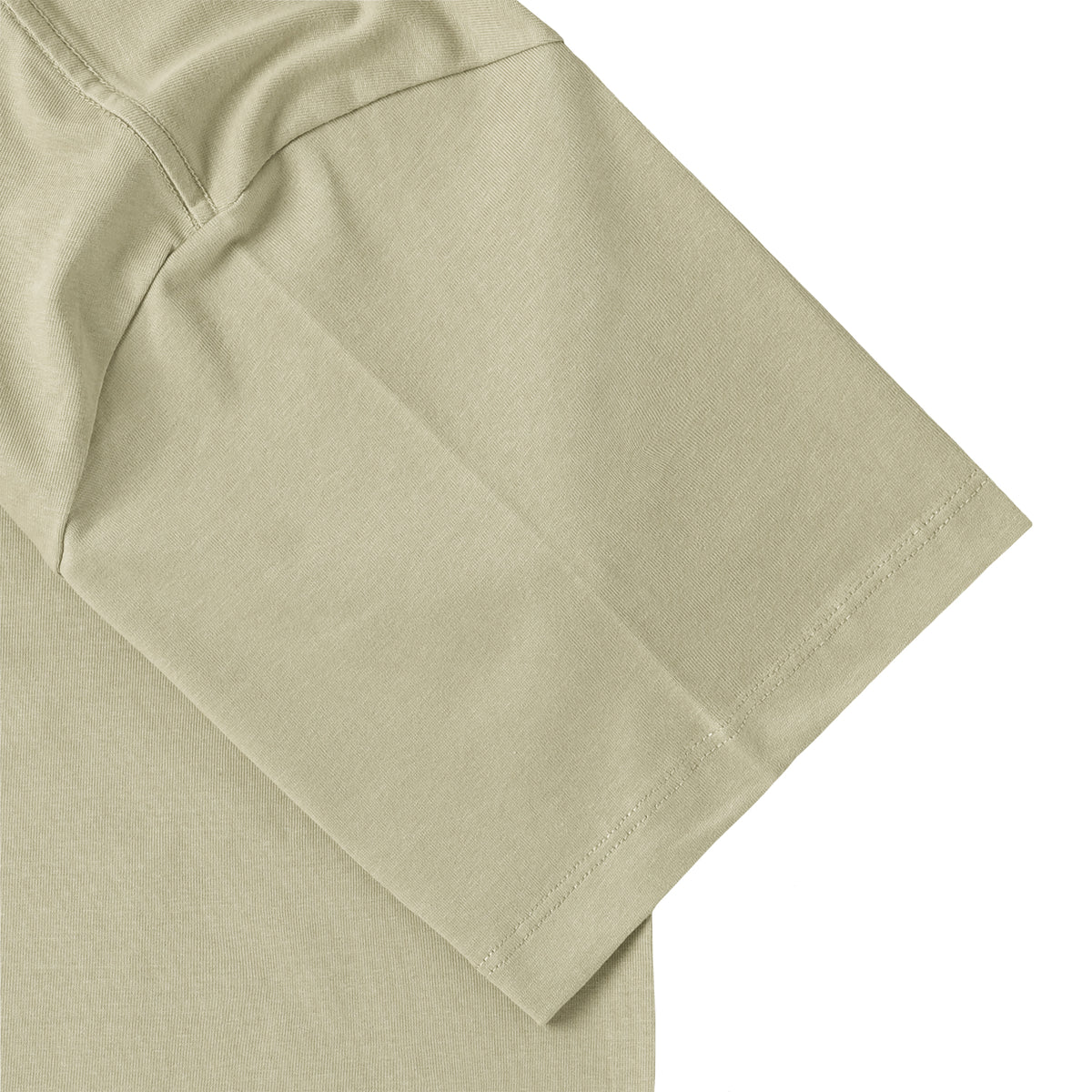 ISOLEX オーバーサイズ コットンTシャツ beige image