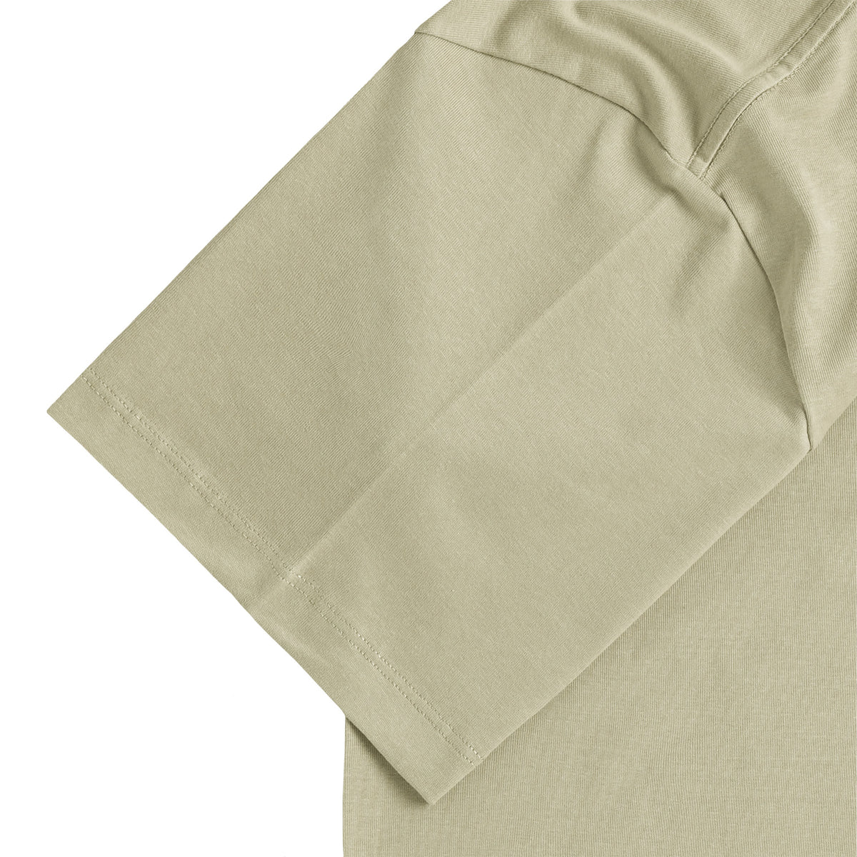 ISOLEX オーバーサイズ コットンTシャツ beige image