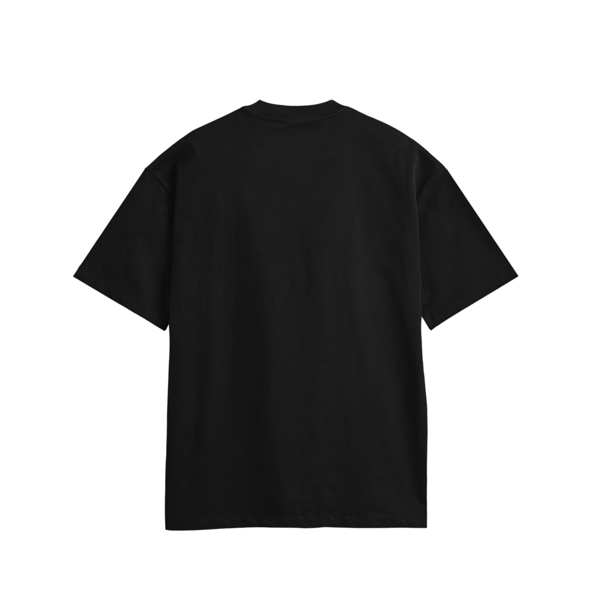 ISOLEX オーバーサイズ コットンTシャツ black image