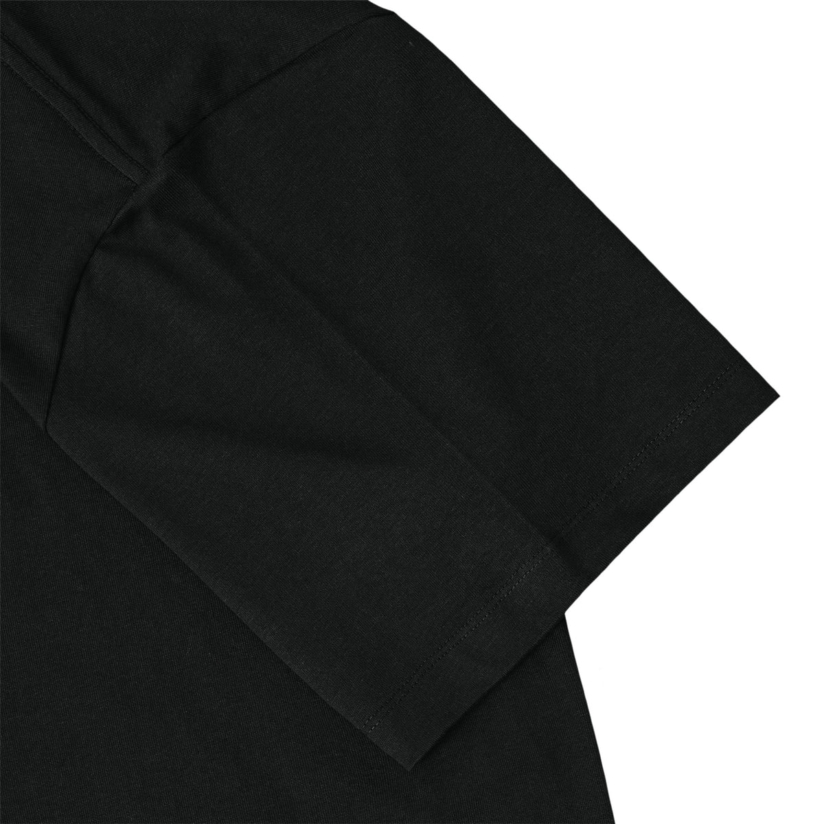 ISOLEX オーバーサイズ コットンTシャツ black image