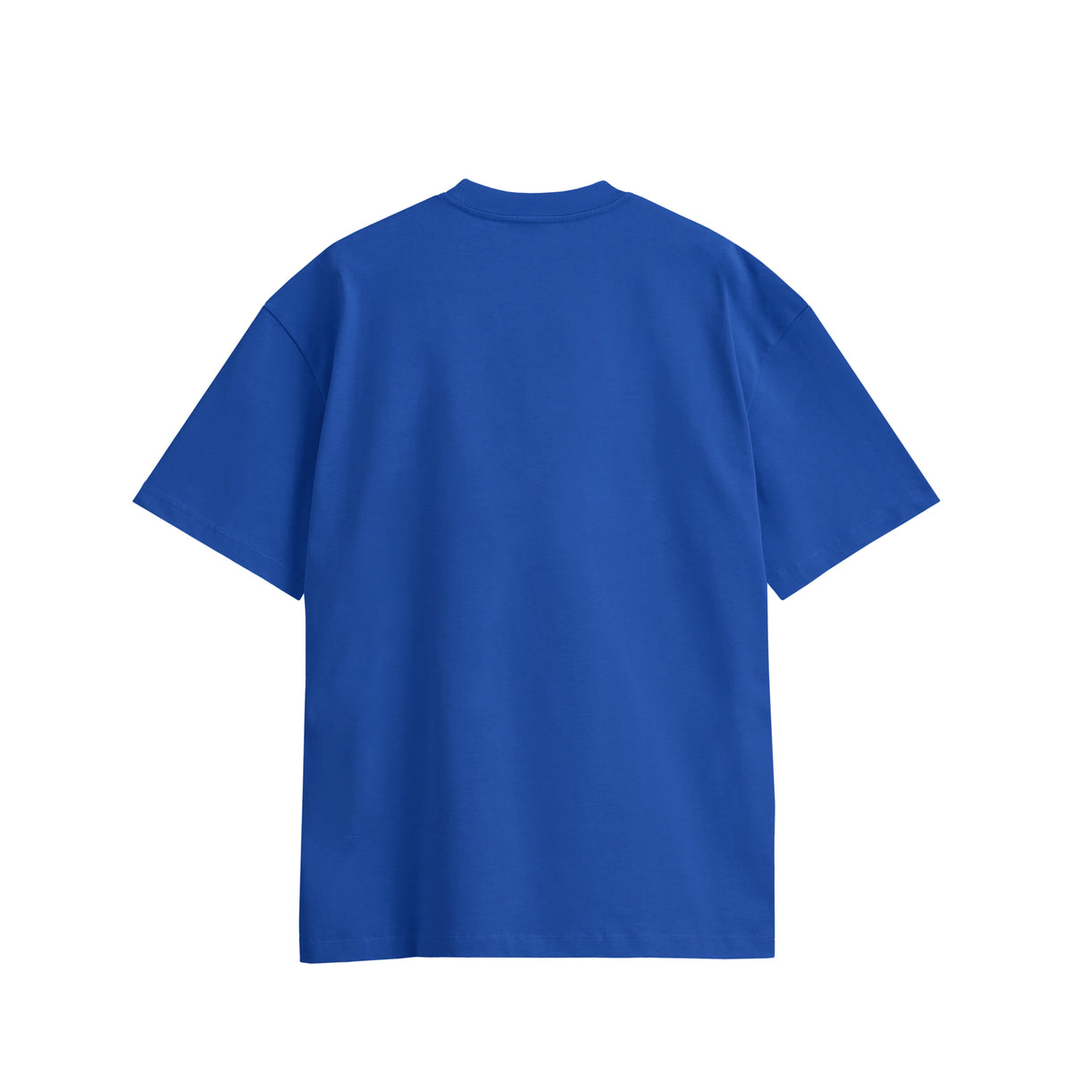 ISOLEX オーバーサイズ コットンTシャツ blue image