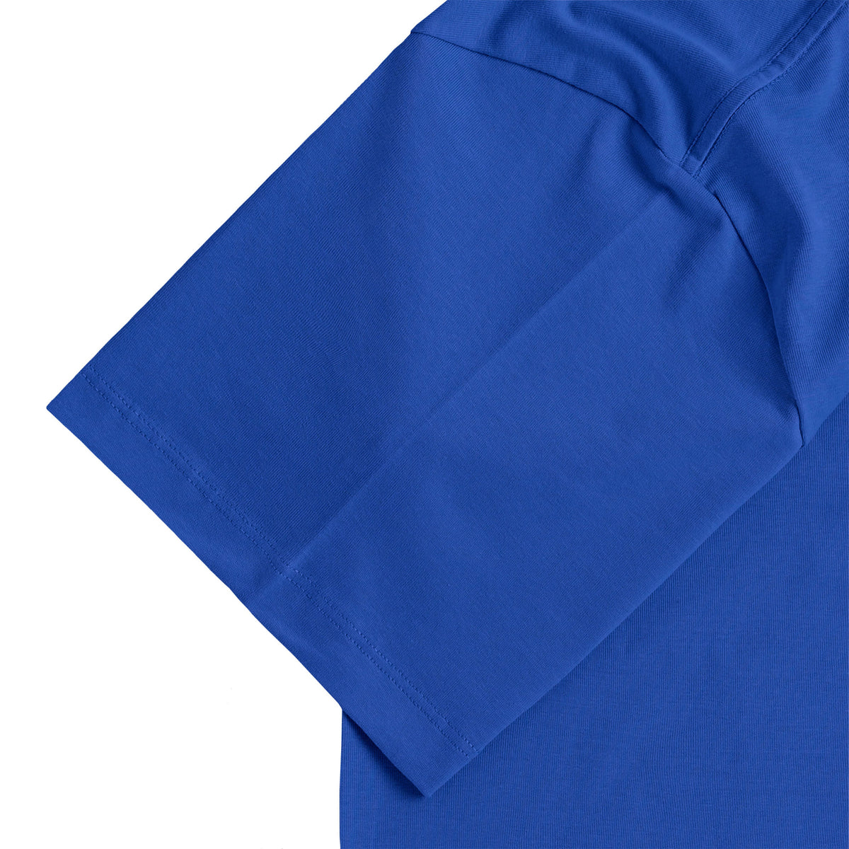 ISOLEX オーバーサイズ コットンTシャツ blue image
