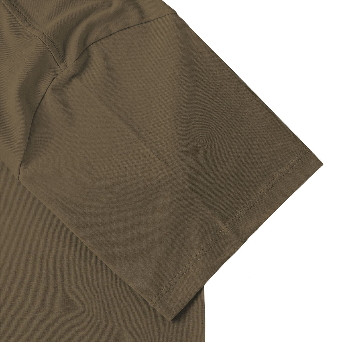 ISOLEX オーバーサイズ コットンTシャツ brown image