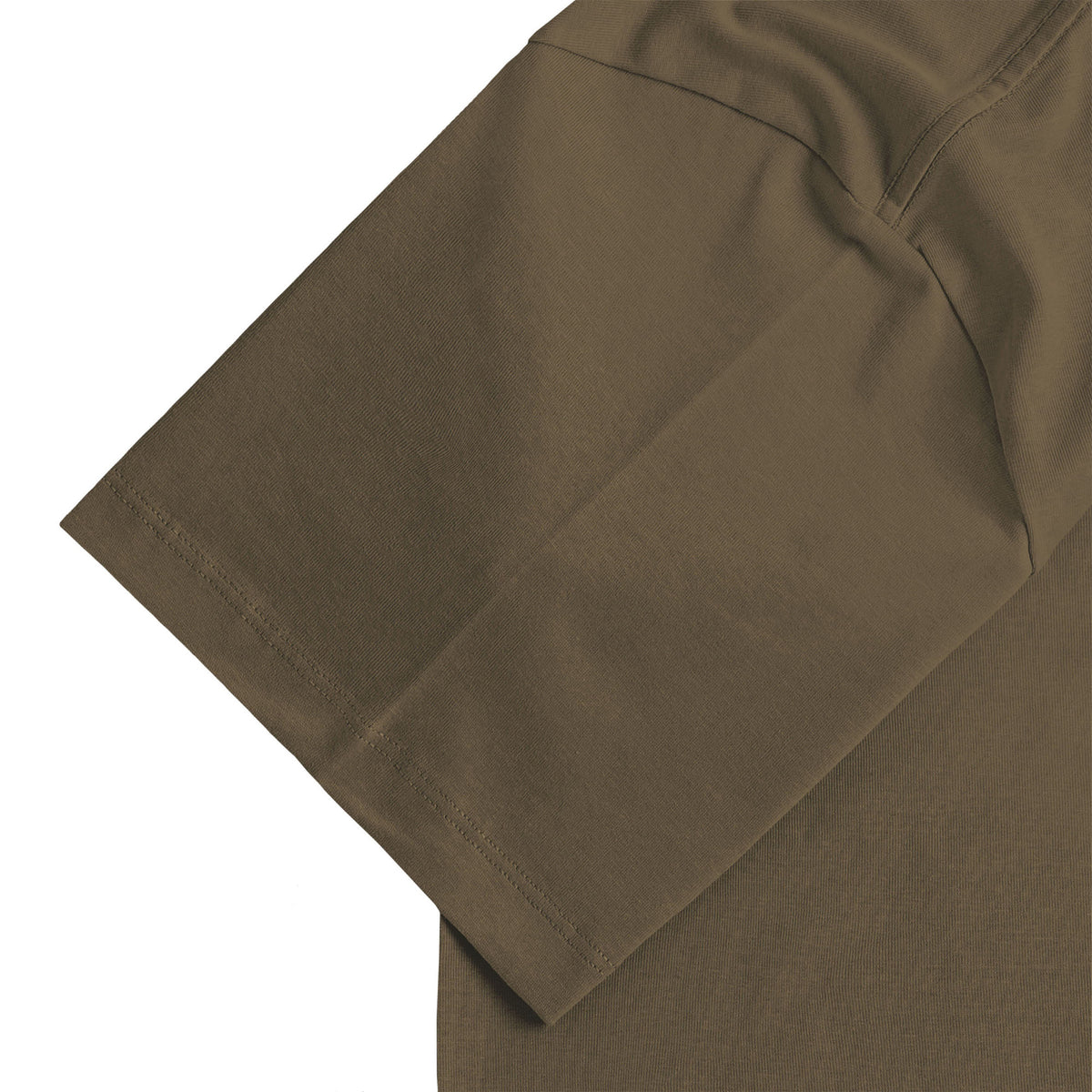 ISOLEX オーバーサイズ コットンTシャツ brown image