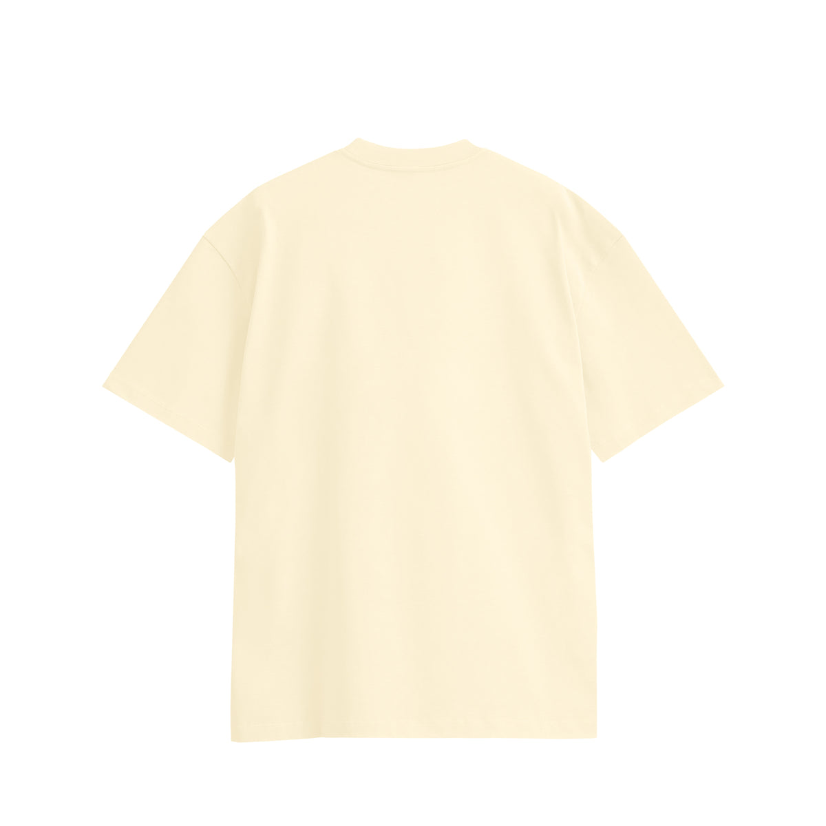 ISOLEX オーバーサイズ コットンTシャツ ivory image