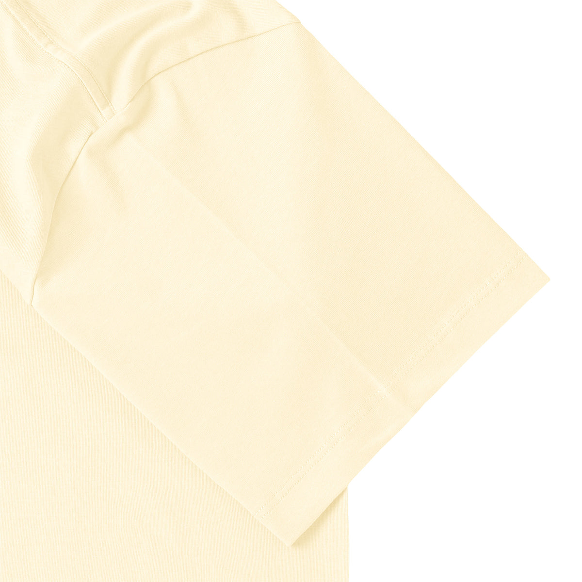 ISOLEX オーバーサイズ コットンTシャツ ivory image
