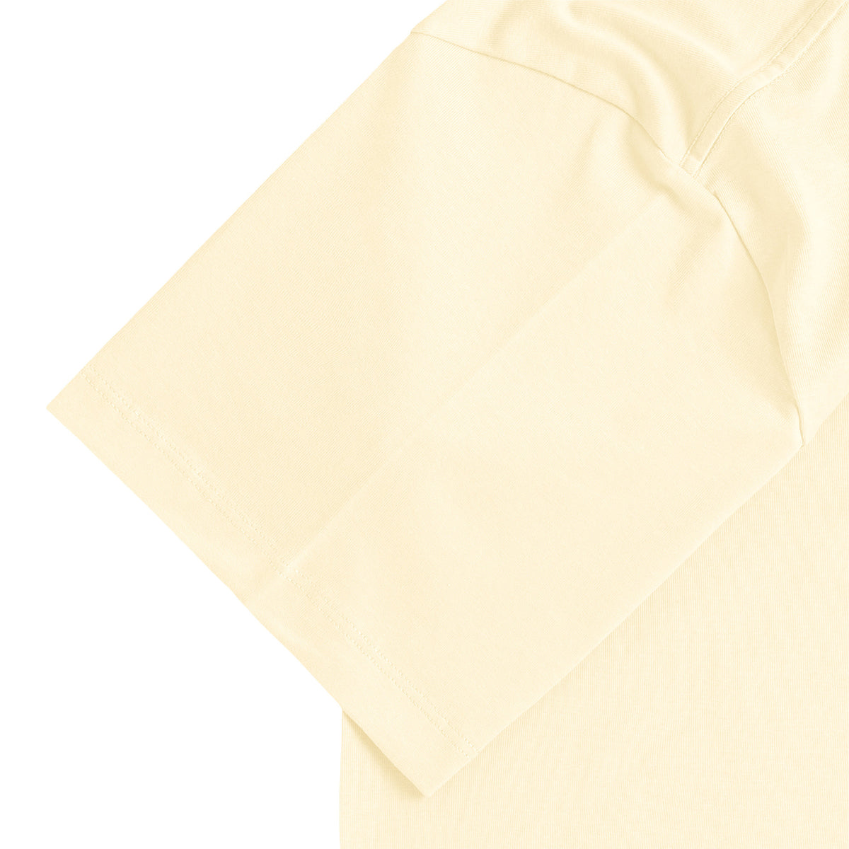 ISOLEX オーバーサイズ コットンTシャツ ivory image