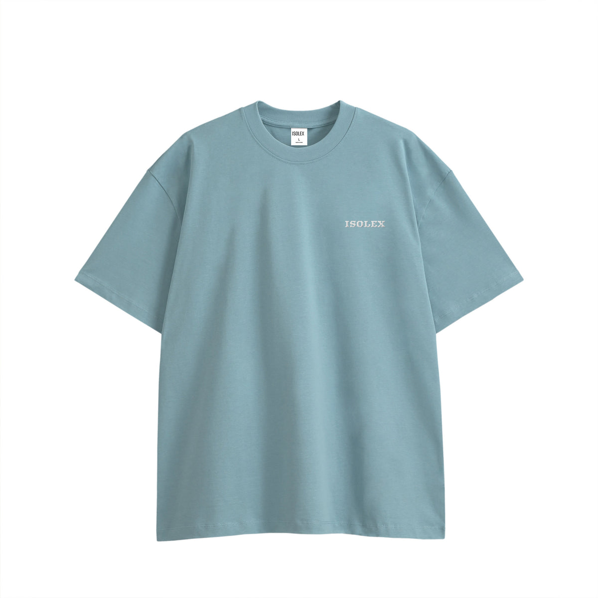 ISOLEX オーバーサイズ コットンTシャツ light-blue image