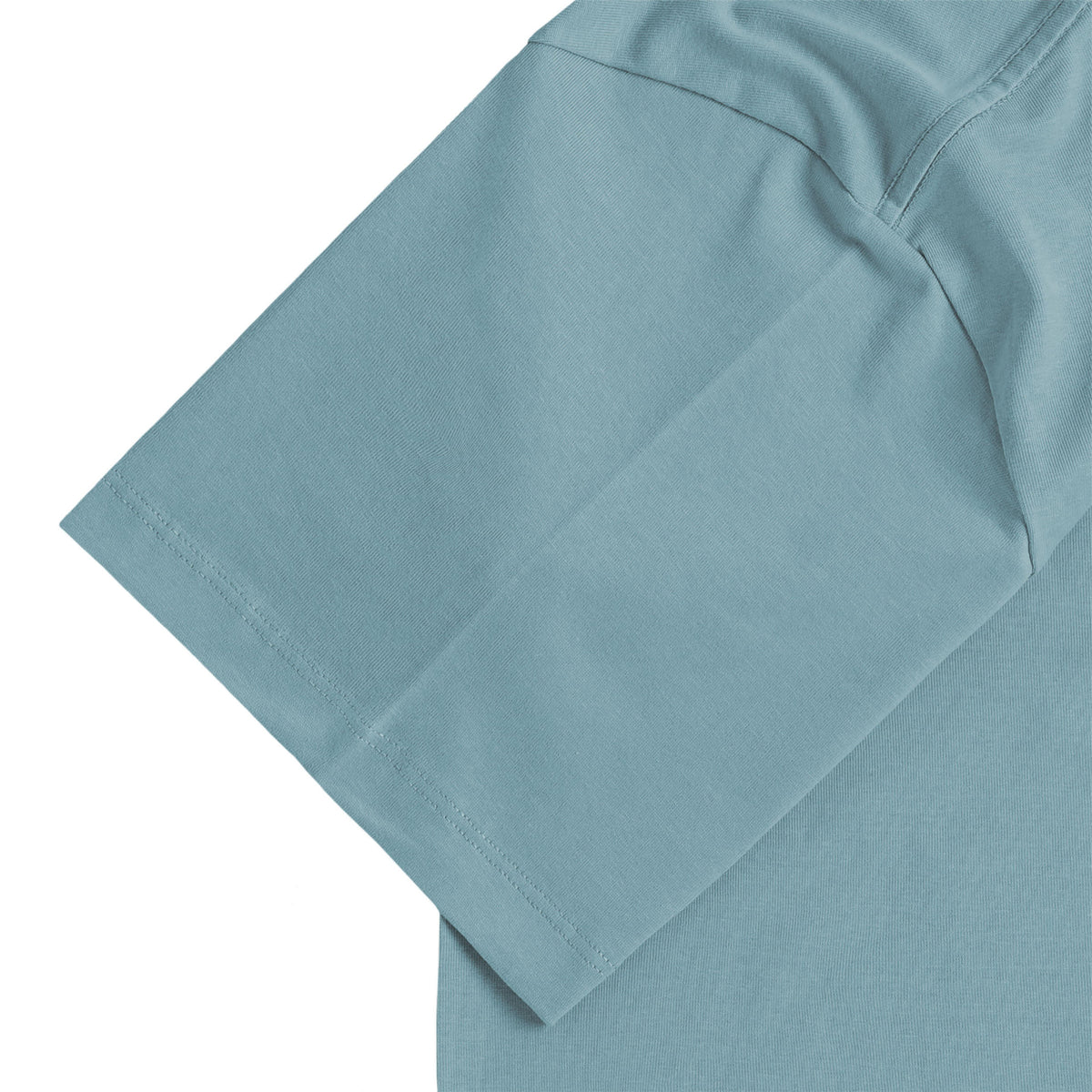 ISOLEX オーバーサイズ コットンTシャツ light-blue image