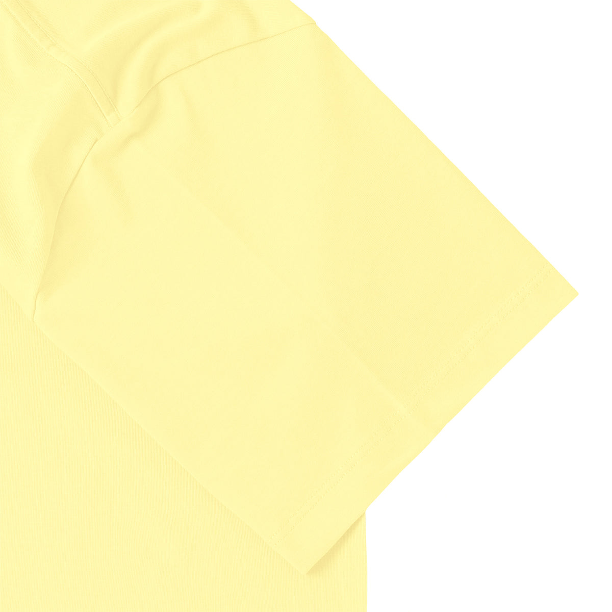 ISOLEX オーバーサイズ コットンTシャツ light-yellow image