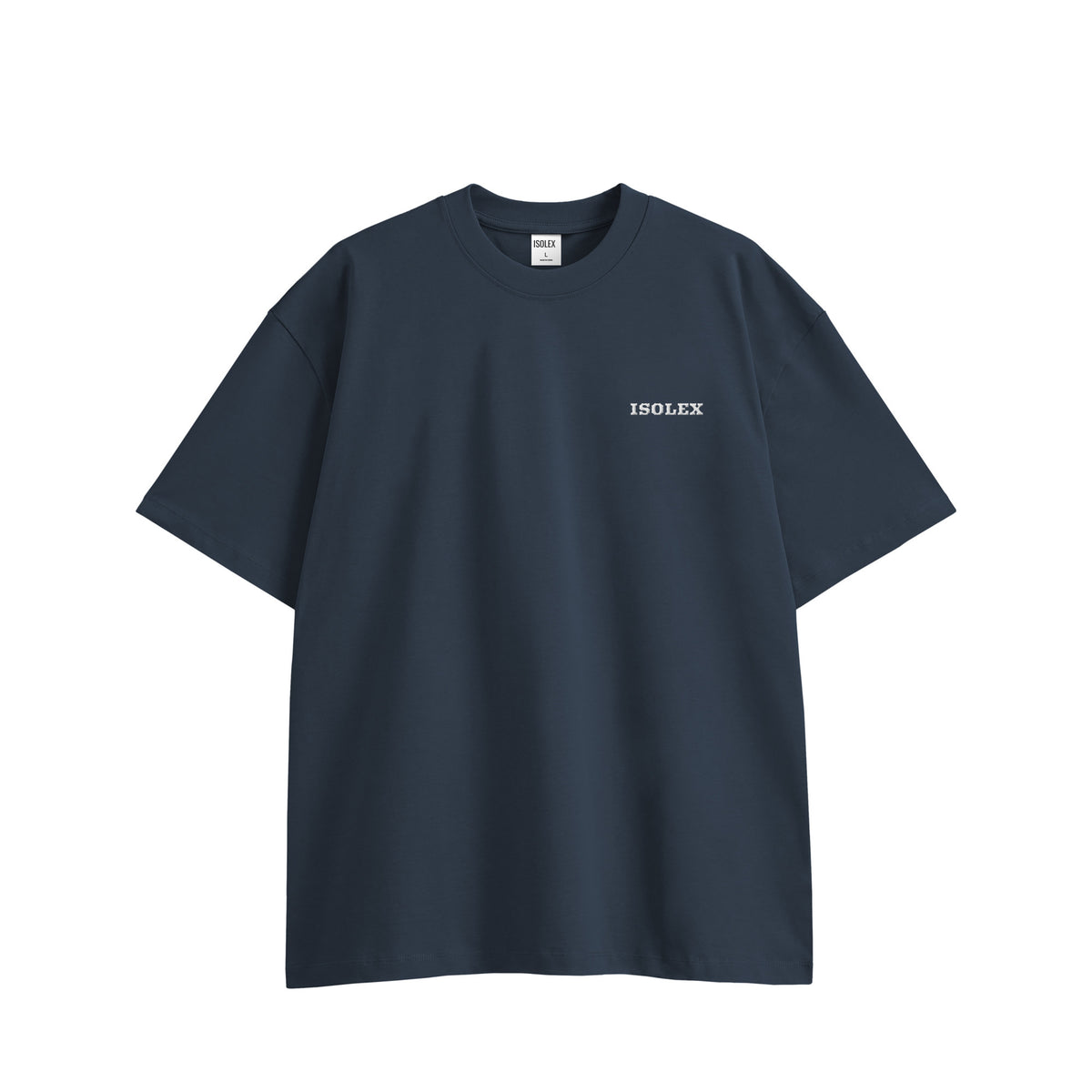 ISOLEX オーバーサイズ コットンTシャツ navy image