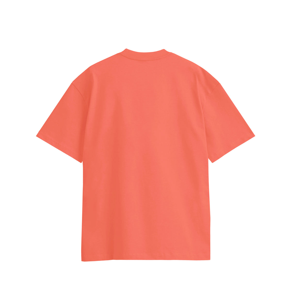 ISOLEX オーバーサイズ コットンTシャツ orange image