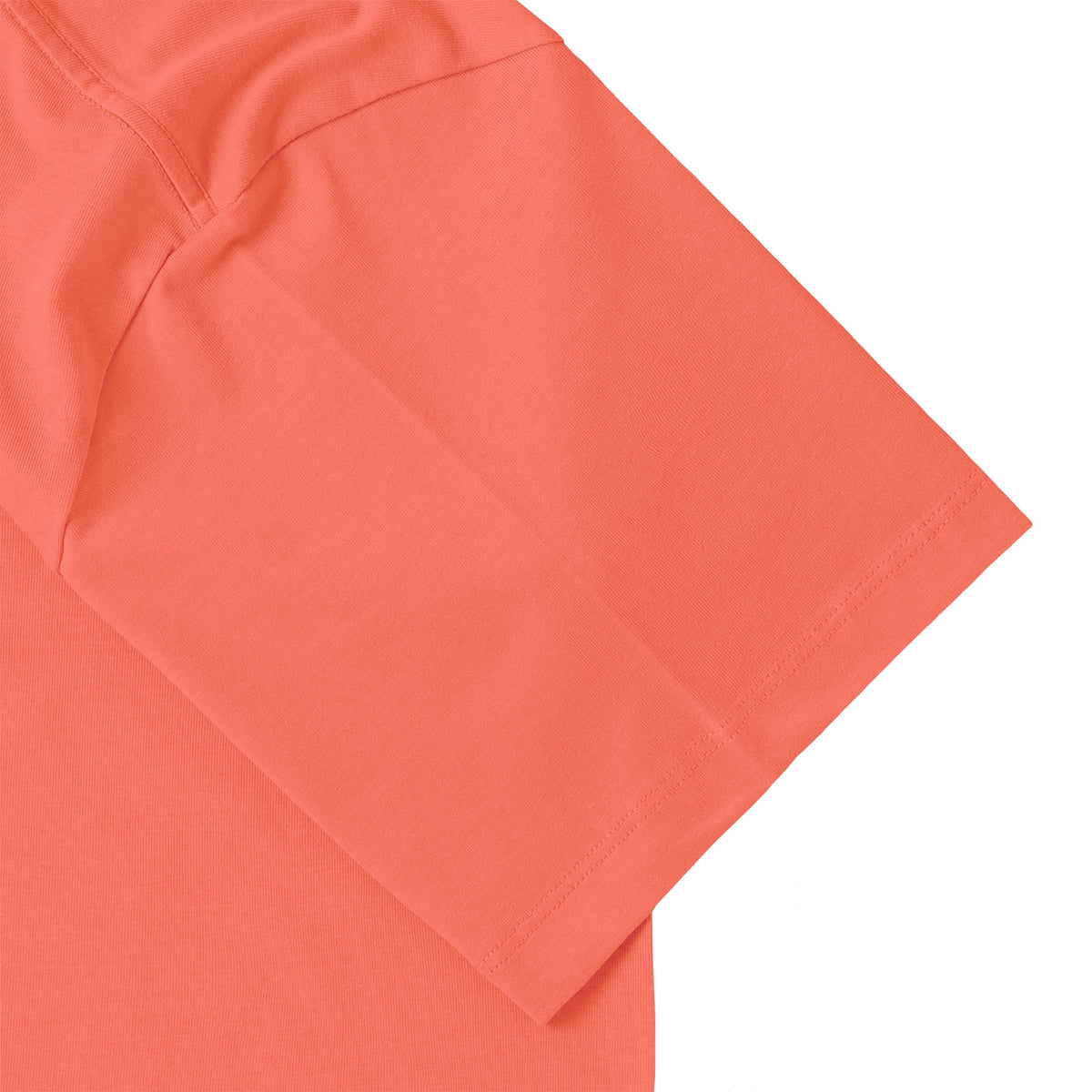 ISOLEX オーバーサイズ コットンTシャツ orange image