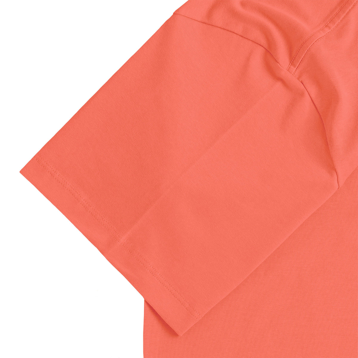 ISOLEX オーバーサイズ コットンTシャツ orange image