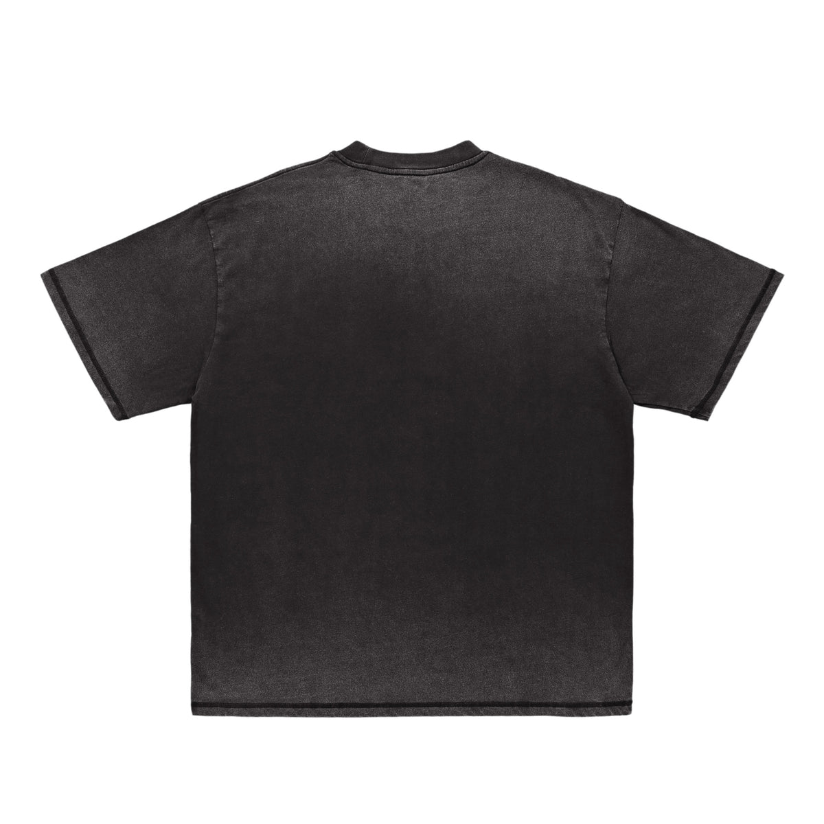 ISOLEX ヴィンテージウォッシュTシャツ black image