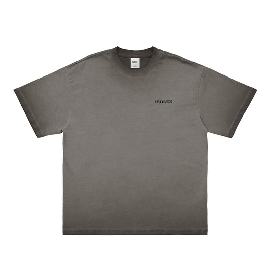 ISOLEX ヴィンテージウォッシュTシャツ gray image