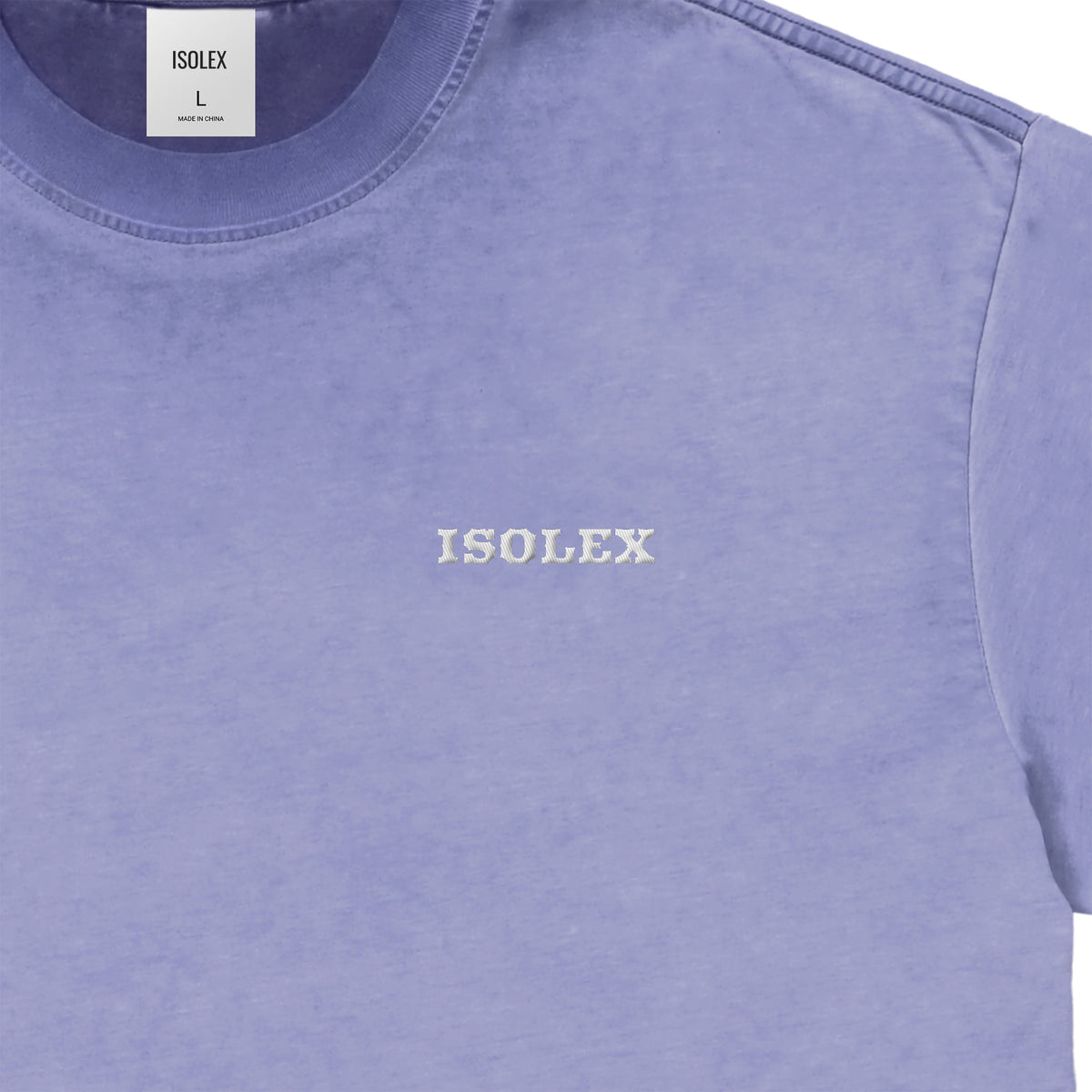 ISOLEX ヴィンテージウォッシュTシャツ marine-blue image