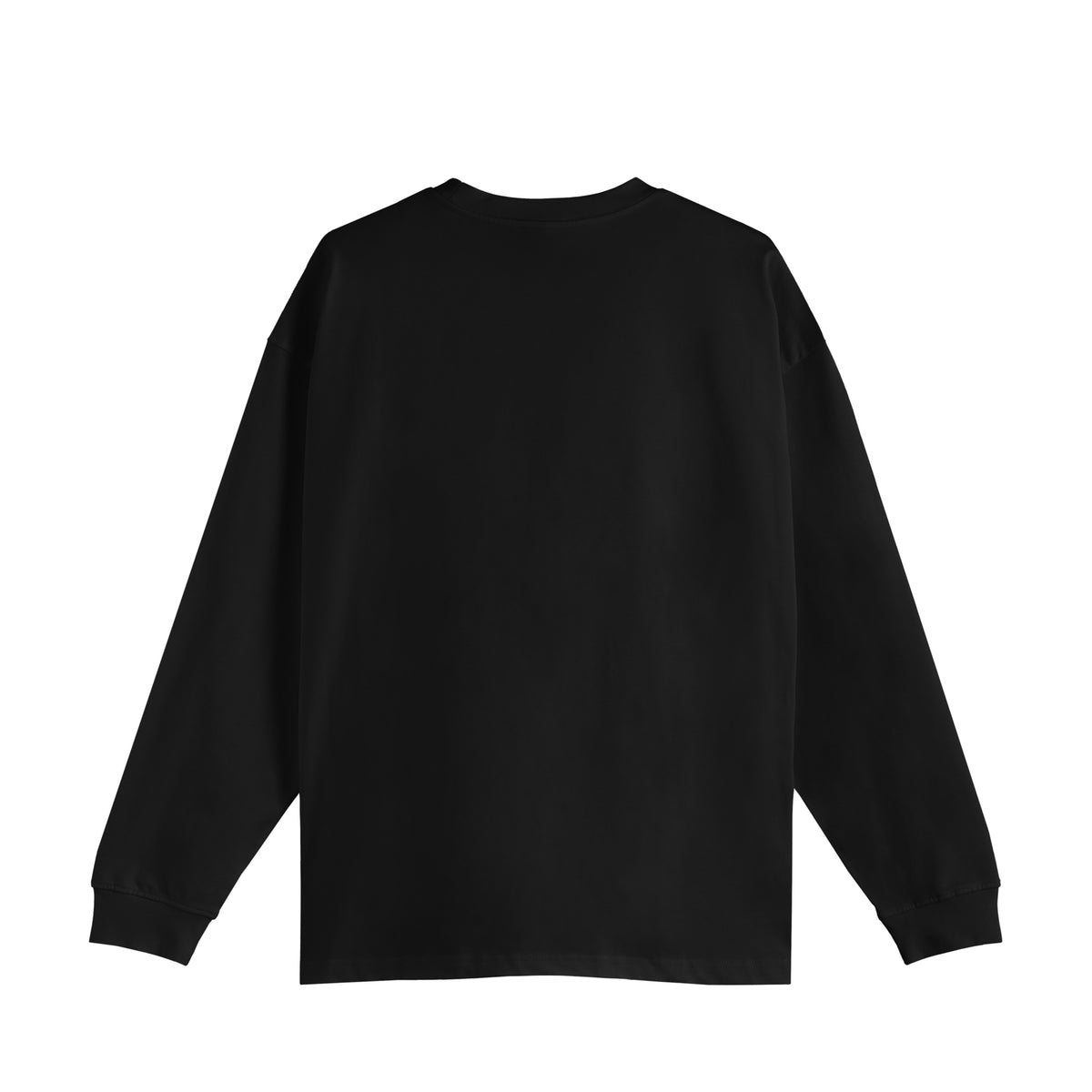 ISOLEX オーバーサイズ コットンロングスリーブTシャツ black image