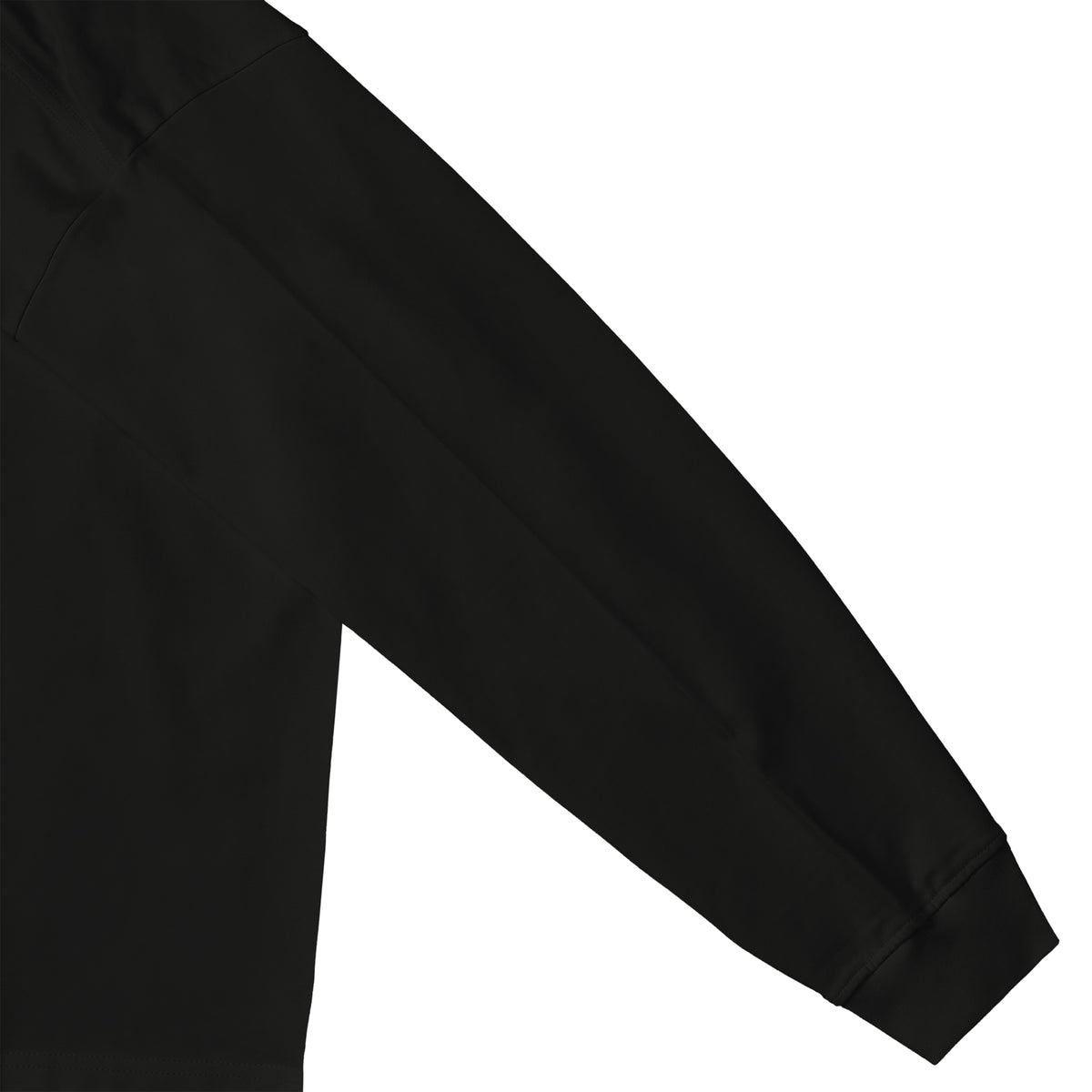 ISOLEX オーバーサイズ コットンロングスリーブTシャツ black image