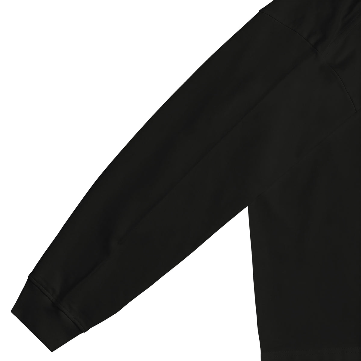 ISOLEX オーバーサイズ コットンロングスリーブTシャツ black image