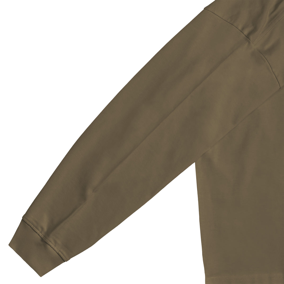 ISOLEX オーバーサイズ コットンロングスリーブTシャツ brown image