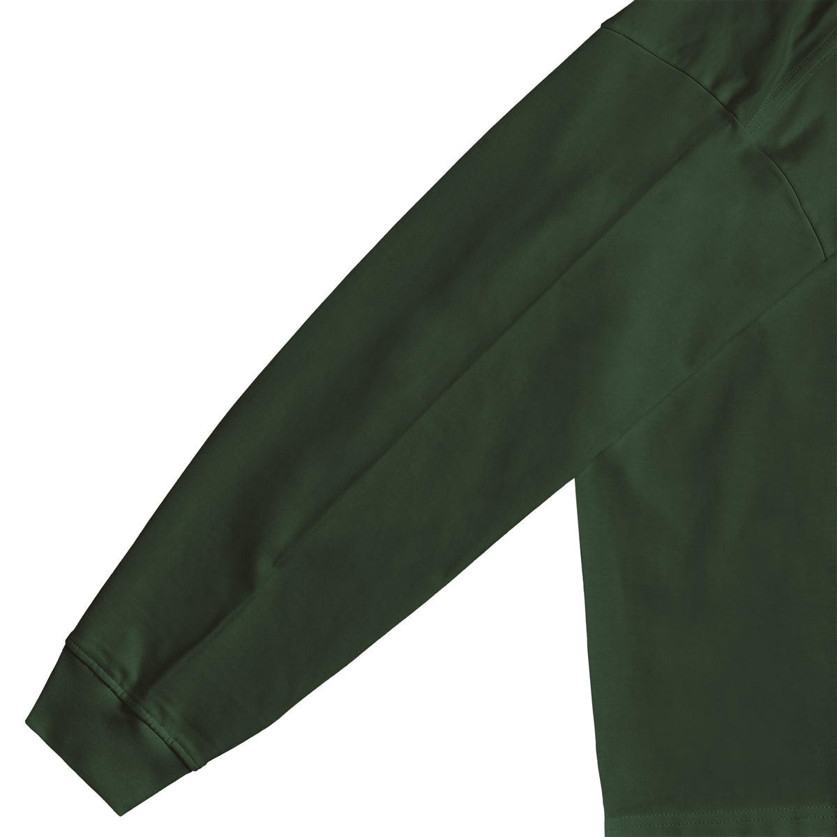 ISOLEX オーバーサイズ コットンロングスリーブTシャツ green image