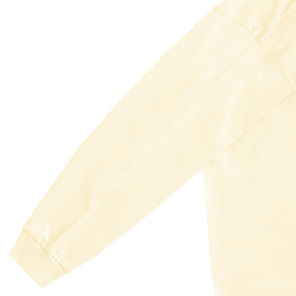 ISOLEX オーバーサイズ コットンロングスリーブTシャツ ivory image