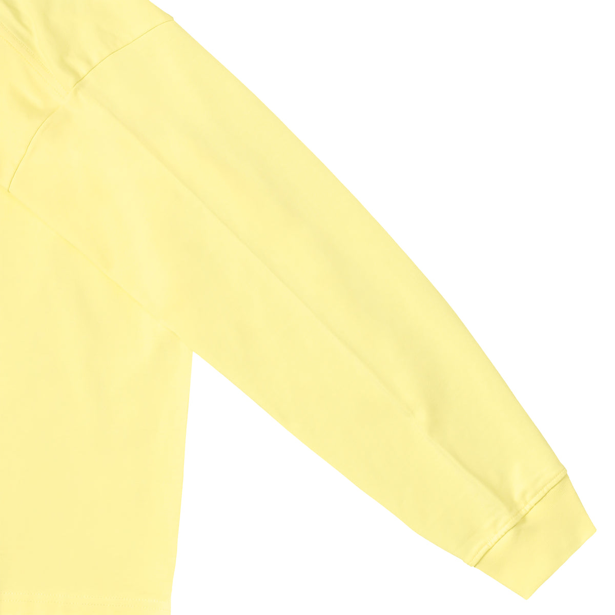 ISOLEX オーバーサイズ コットンロングスリーブTシャツ light-yellow image