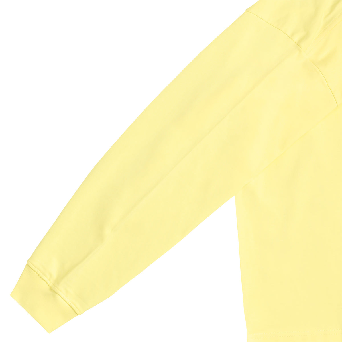 ISOLEX オーバーサイズ コットンロングスリーブTシャツ light-yellow image