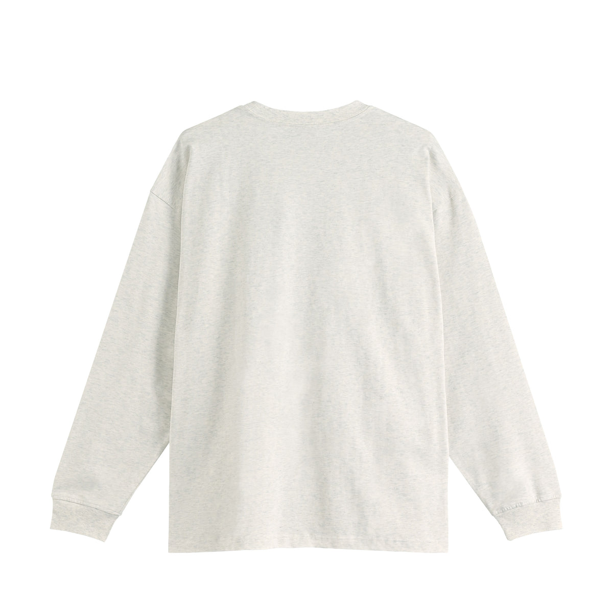 ISOLEX オーバーサイズ コットンロングスリーブTシャツ oatmeal image