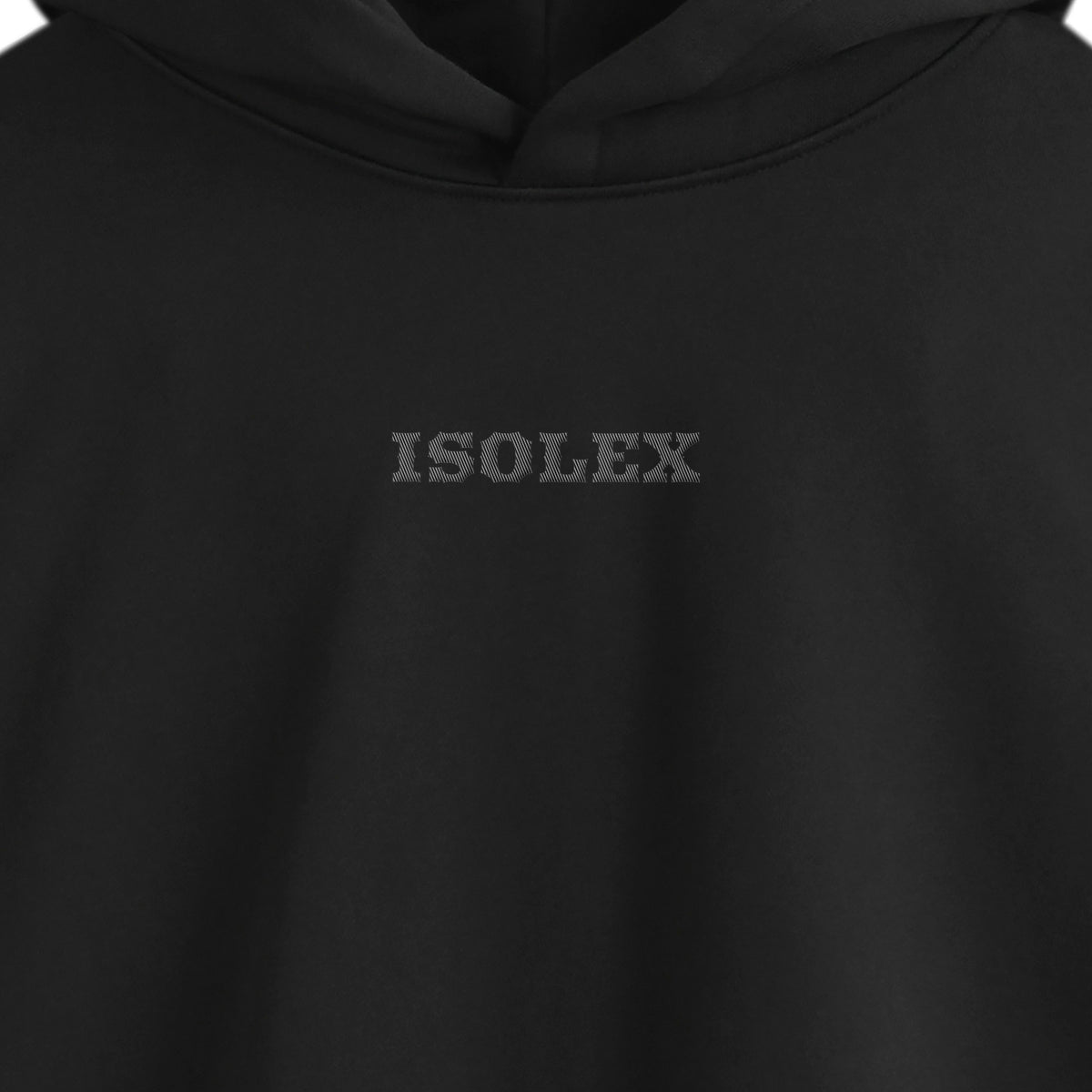ISOLEX 裏パイルパーカー black image