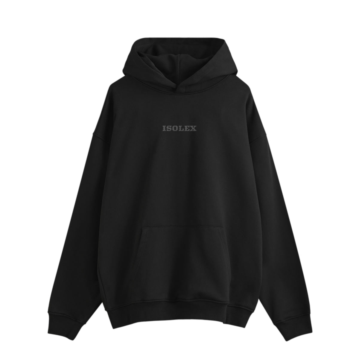 ISOLEX 裏パイルパーカー black image
