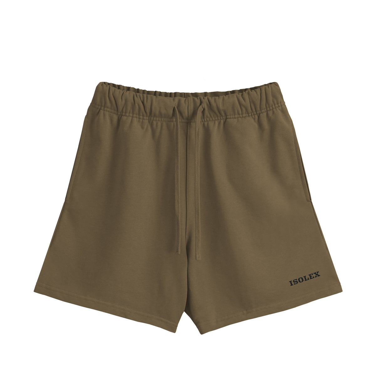 ISOLEX スウェットショートパンツ brown image