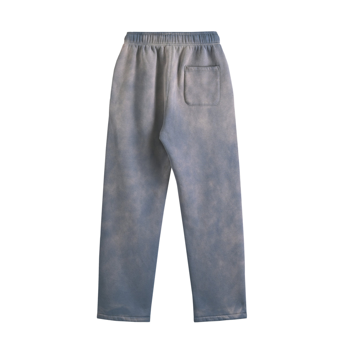 ISOLEX 裏起毛ウォッシュ加工スウェットパンツ blue image