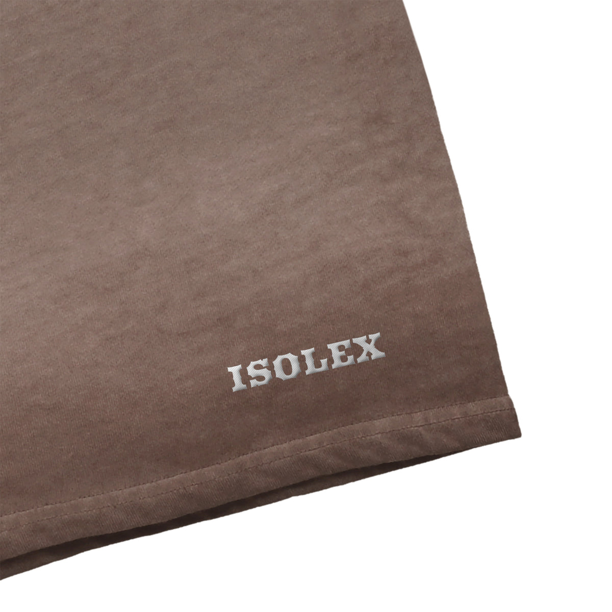 ISOLEX ヴィンテージウォッシュショートパンツ brown image