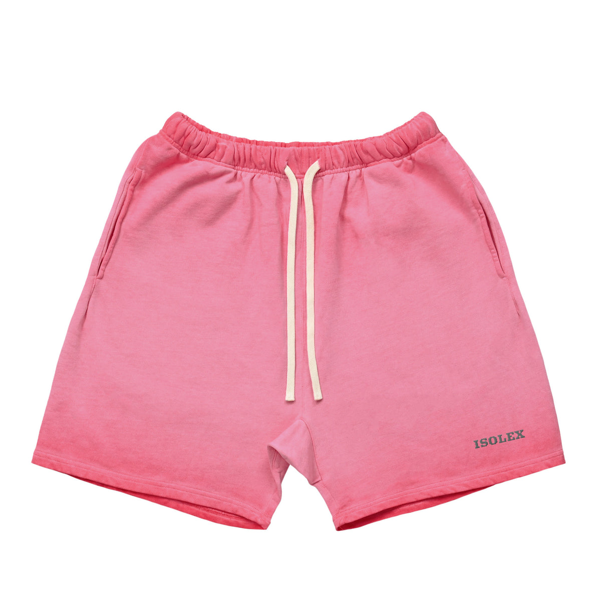 ISOLEX ヴィンテージウォッシュショートパンツ pink image