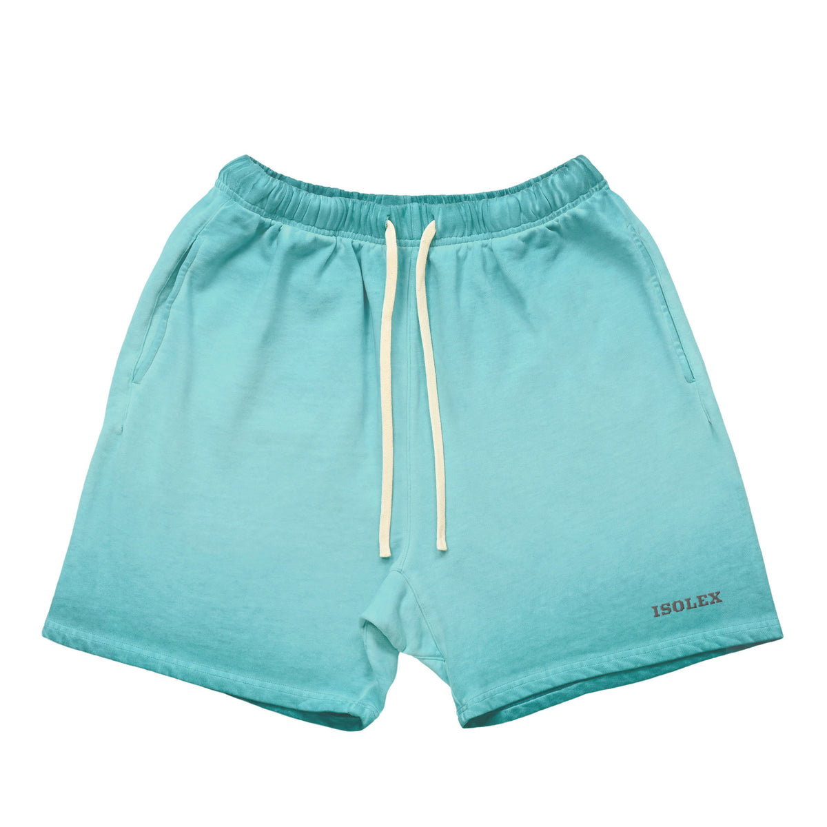 ISOLEX ヴィンテージウォッシュショートパンツ turquoise-blue image