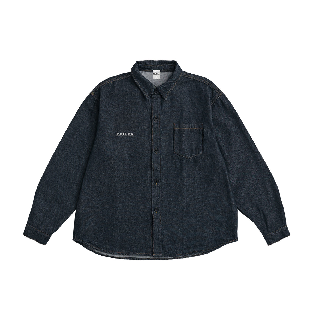 ISOLEX デニムシャツ indigo image