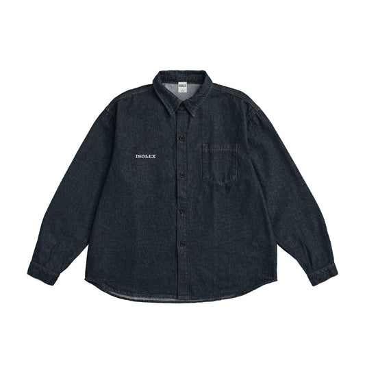 ISOLEX デニムシャツ indigo image