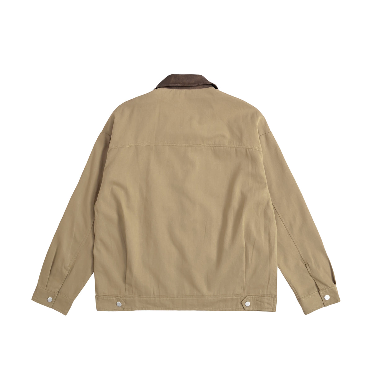ISOLEX バイカラーワークジャケット beige image