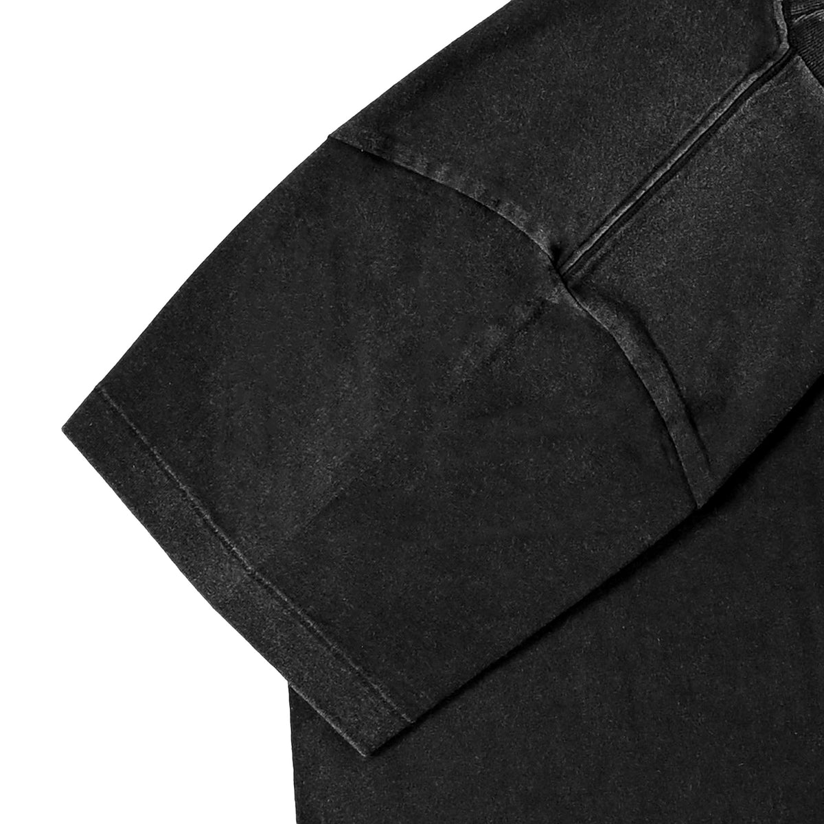 ISOLEX 6.2オンス オープンエンド フェードウォッシュ Tシャツ fade-black image
