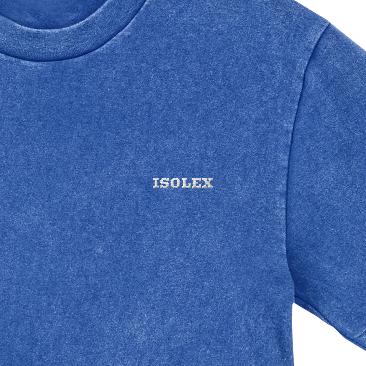 ISOLEX 6.2オンス オープンエンド フェードウォッシュ Tシャツ fade-blue image