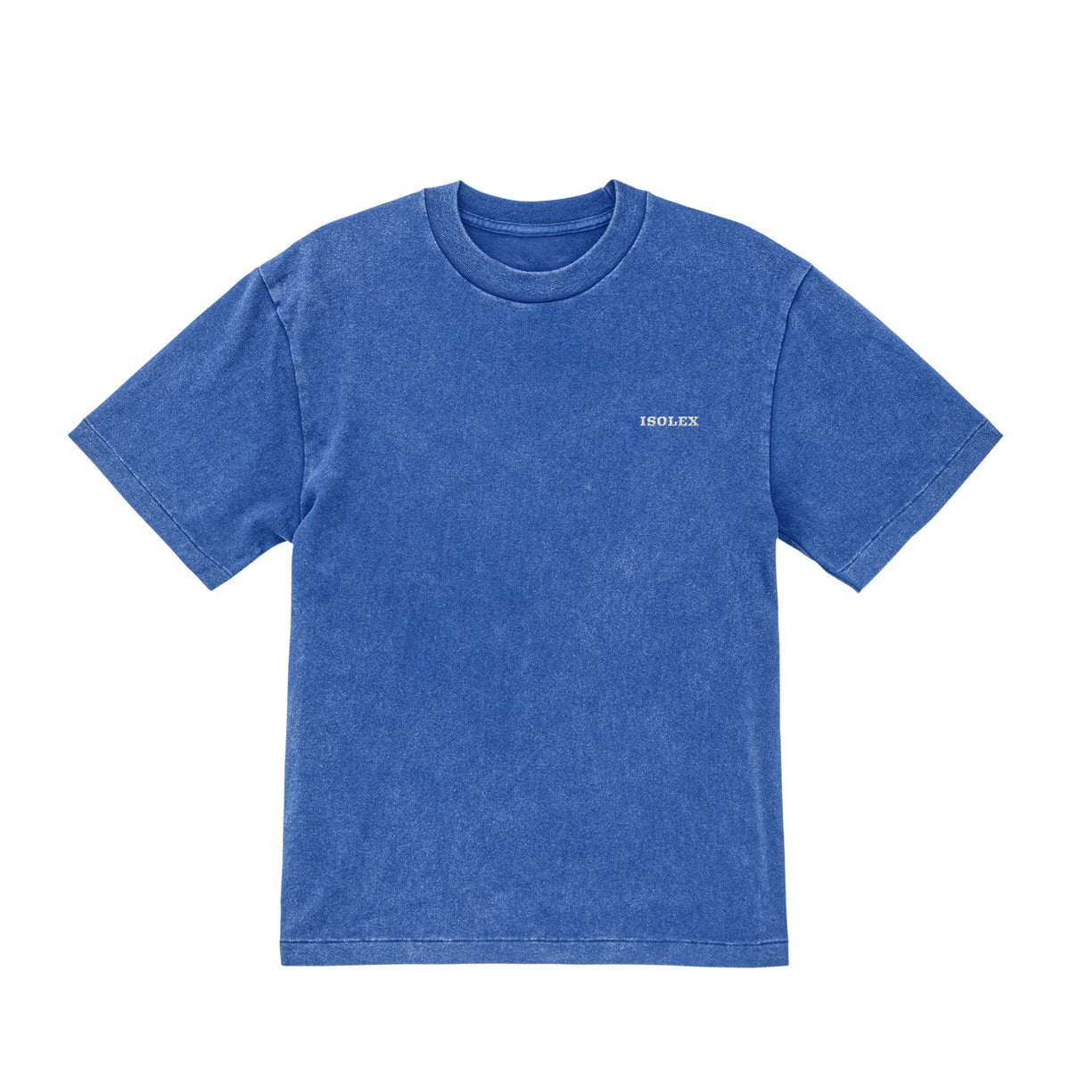 ISOLEX 6.2オンス オープンエンド フェードウォッシュ Tシャツ fade-blue image